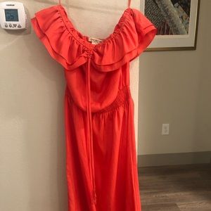Arden B strapless maxi
